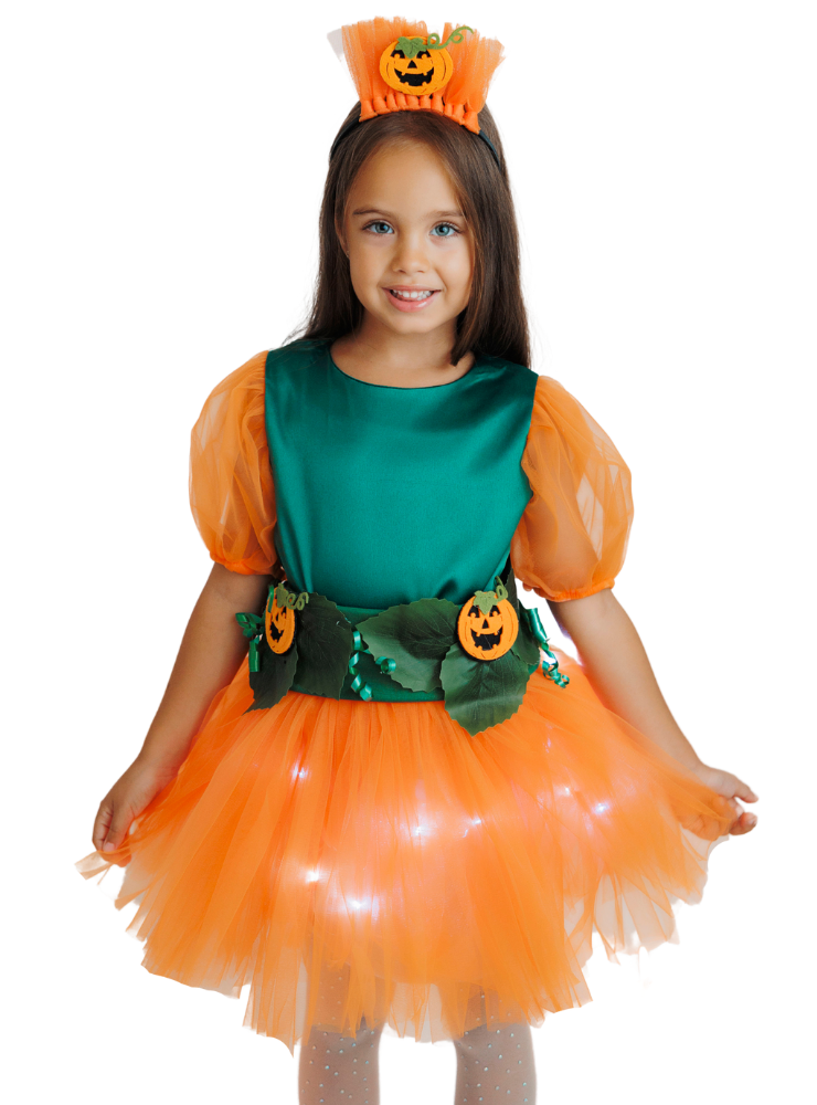 Pumpkin Fairy Fall Fairy Light Skirt, Fall Festival