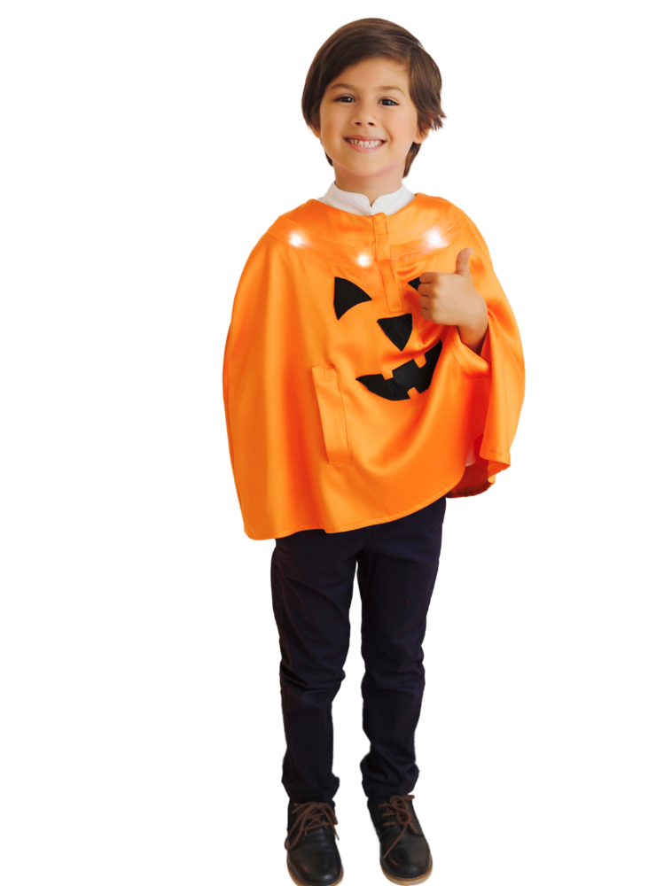 Pumpkin Cape with Lights, Universal