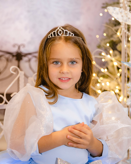 Blue Outfit, Skirt+Blouse+Tiara