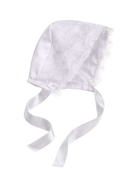 Christening Bonnet, White