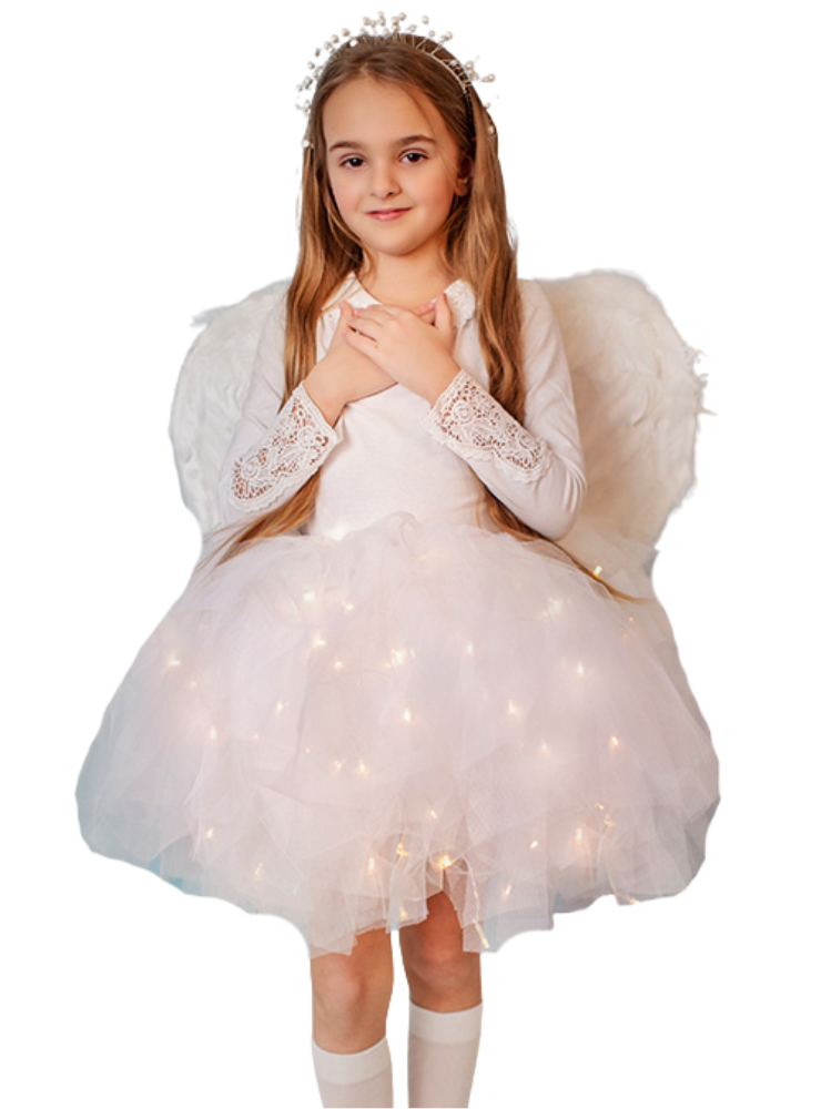 Fustița cu Luminițe, Albă Îngeraș