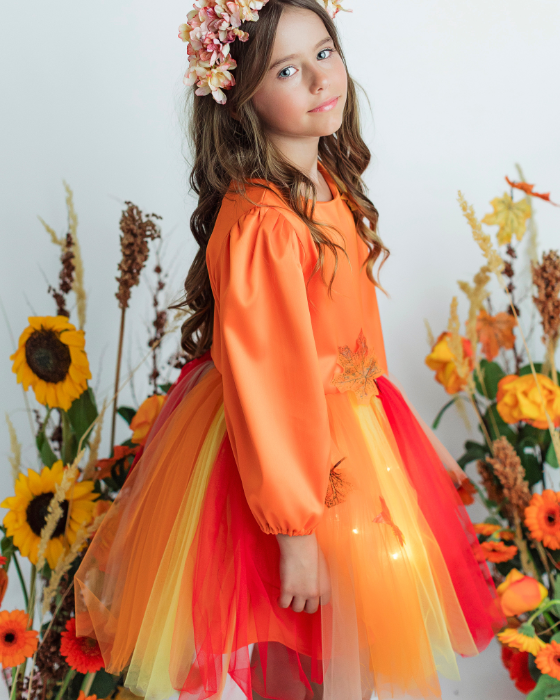 Sparkle Dress, Autumn Colors, for Celebration