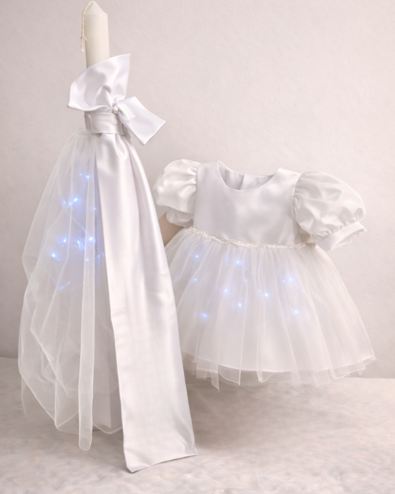 Christening Set, with Fairy Lights, 4 pieces