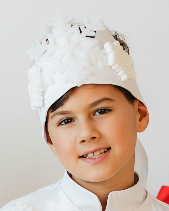 Snowflake Crown WITH SNOWFLAKES