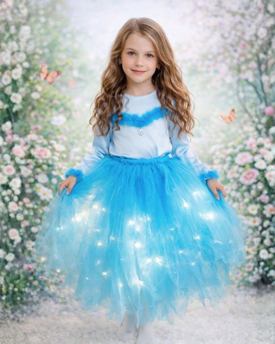 Blue Light-Up Skirt, Princess