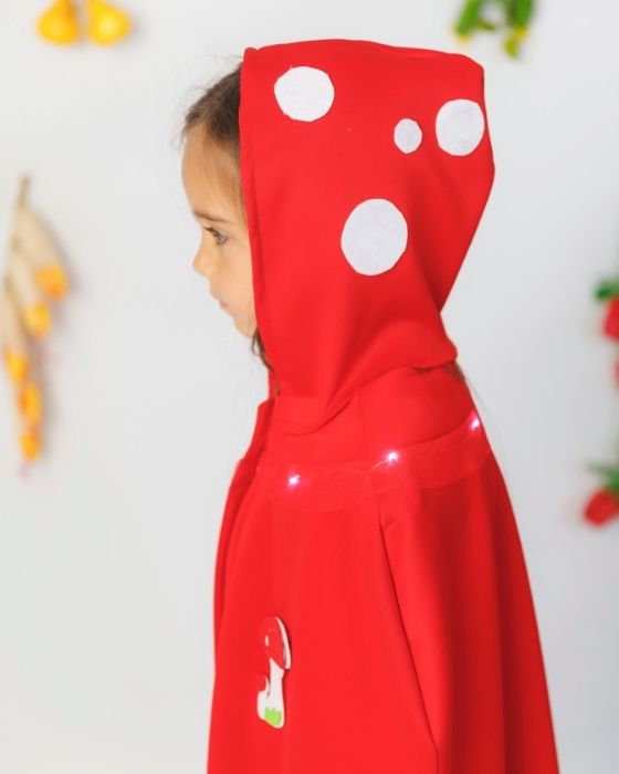 Mushroom Costume, with Lights, Universal, Autumn