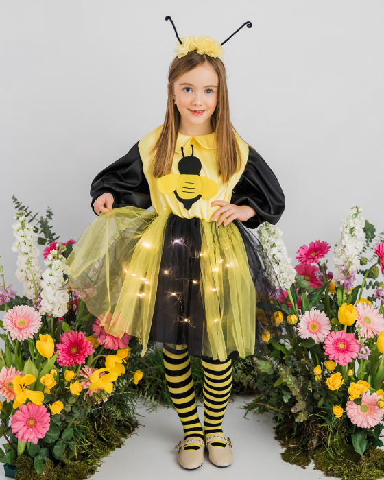 Little Bee Dress with Lights, Spring Play