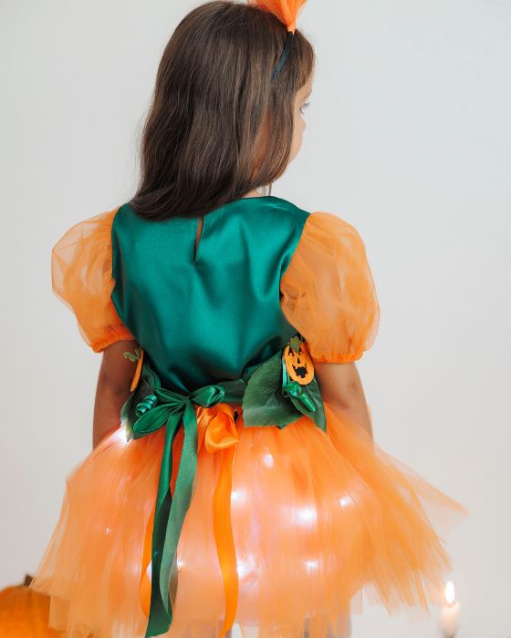 Pumpkin Fairy Fall Fairy Light Skirt, Fall Festival