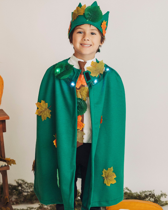 2 Piece Costume, Autumn King, Green