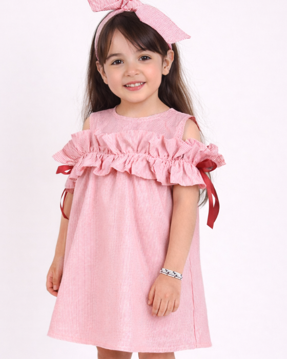 Pink Princess Dress for Girls, 2-4 years old