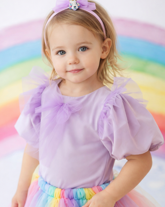 Pink Perfect Princess Puff Sleeve Blouse