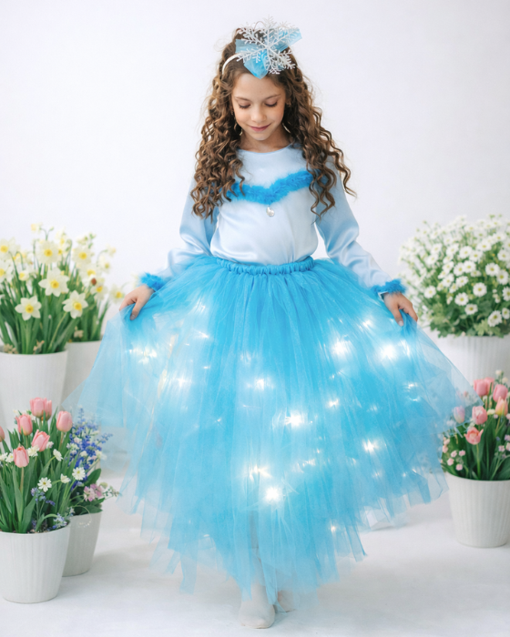 Princess costume, Elsa Blue 2-piece