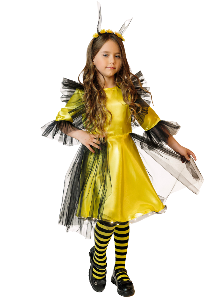 Little Bee Dress with Lights, for Celebration