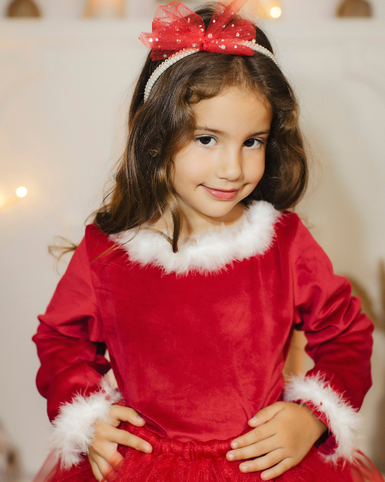 Light-Up Outfit, Red, light-up skirt and top