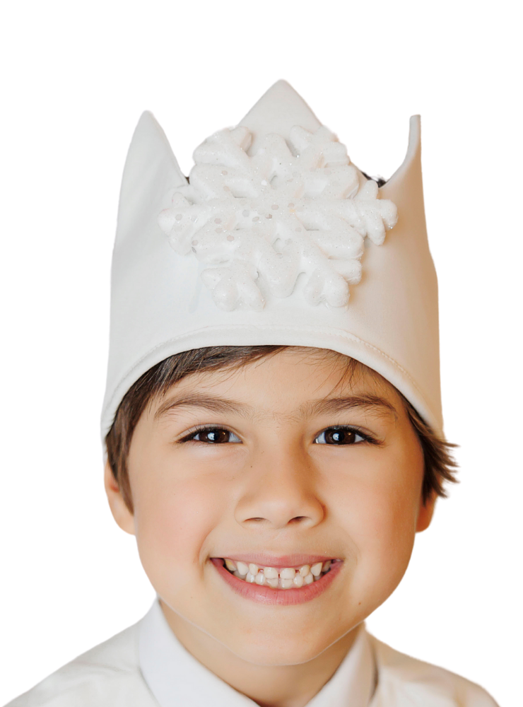 Snowflake Crown for Boys