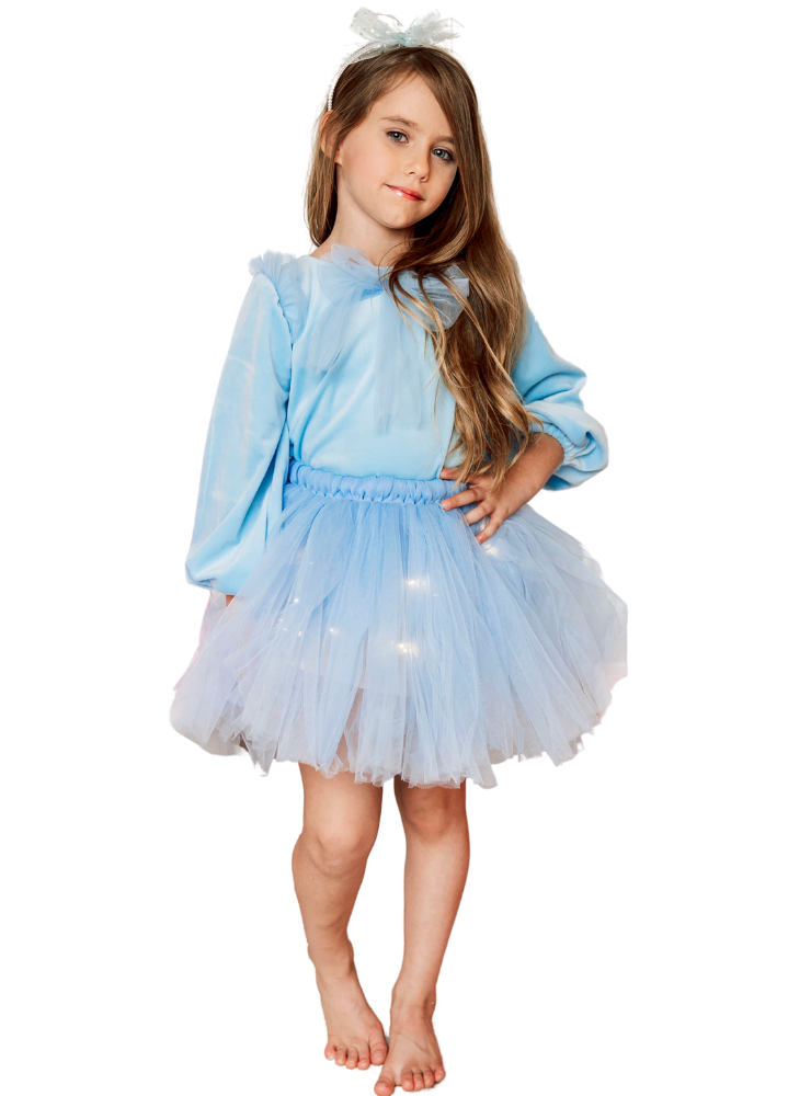 Light-Up Skirt, Blue