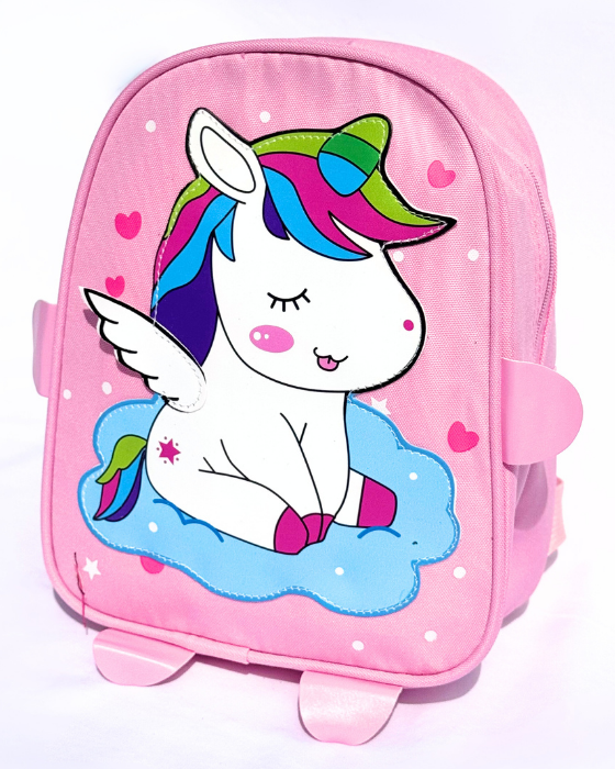Spacious Pink Unicorn Backpack