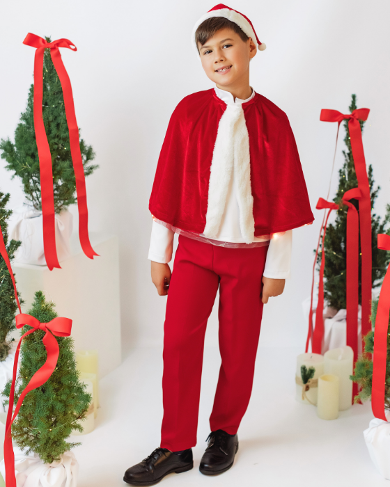 Sparkle Dress, Brown with Leaves, Fall 2025