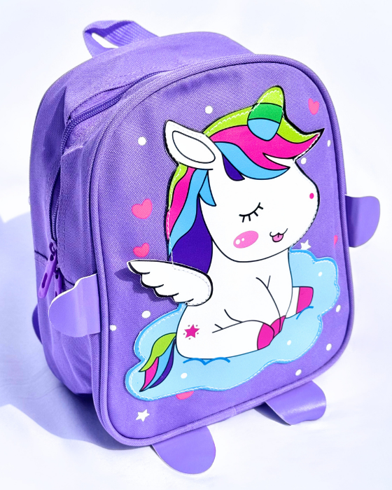 Roomy Unicorn Backpack, for Kindergarten