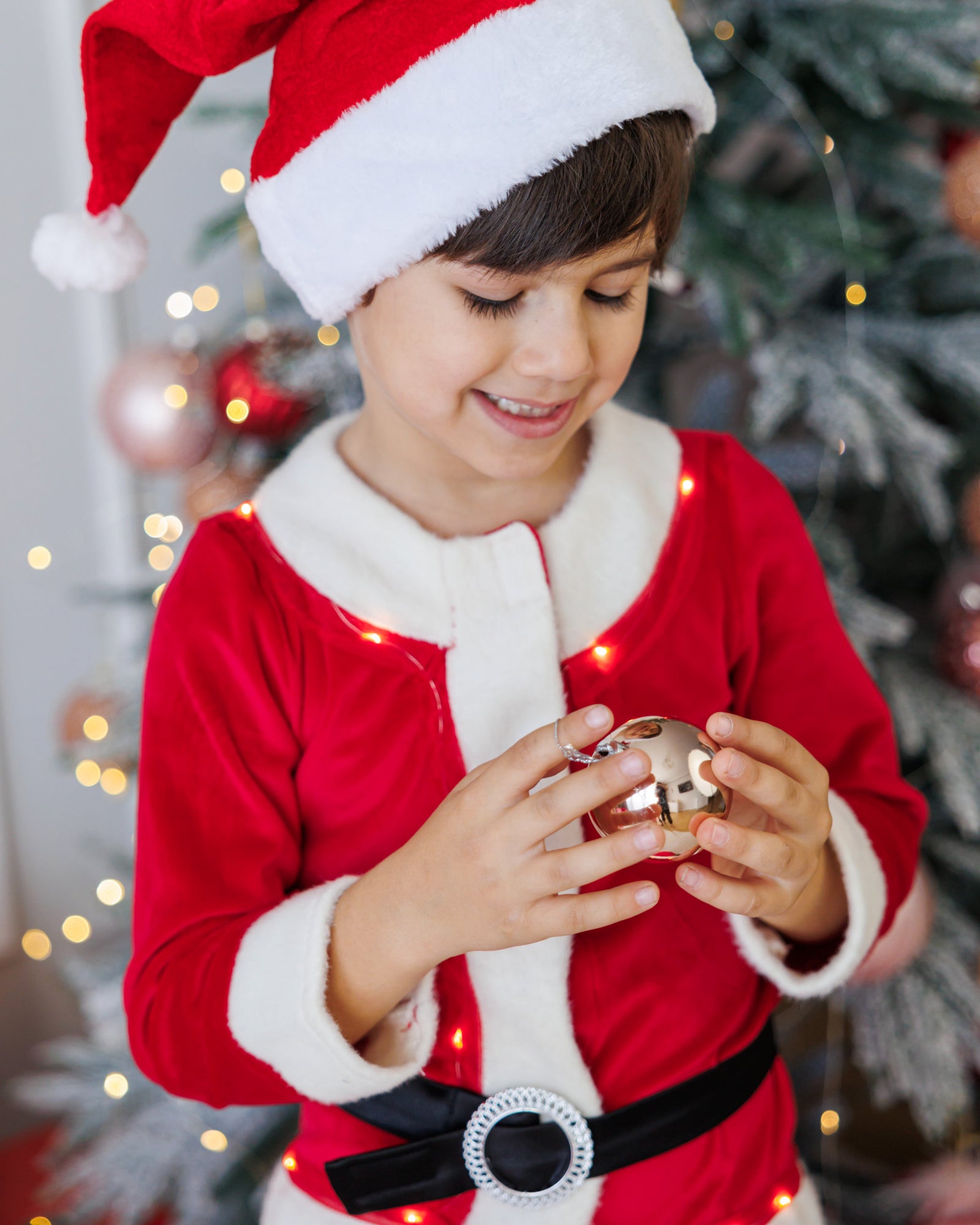 Santa Claus jacket with lights
