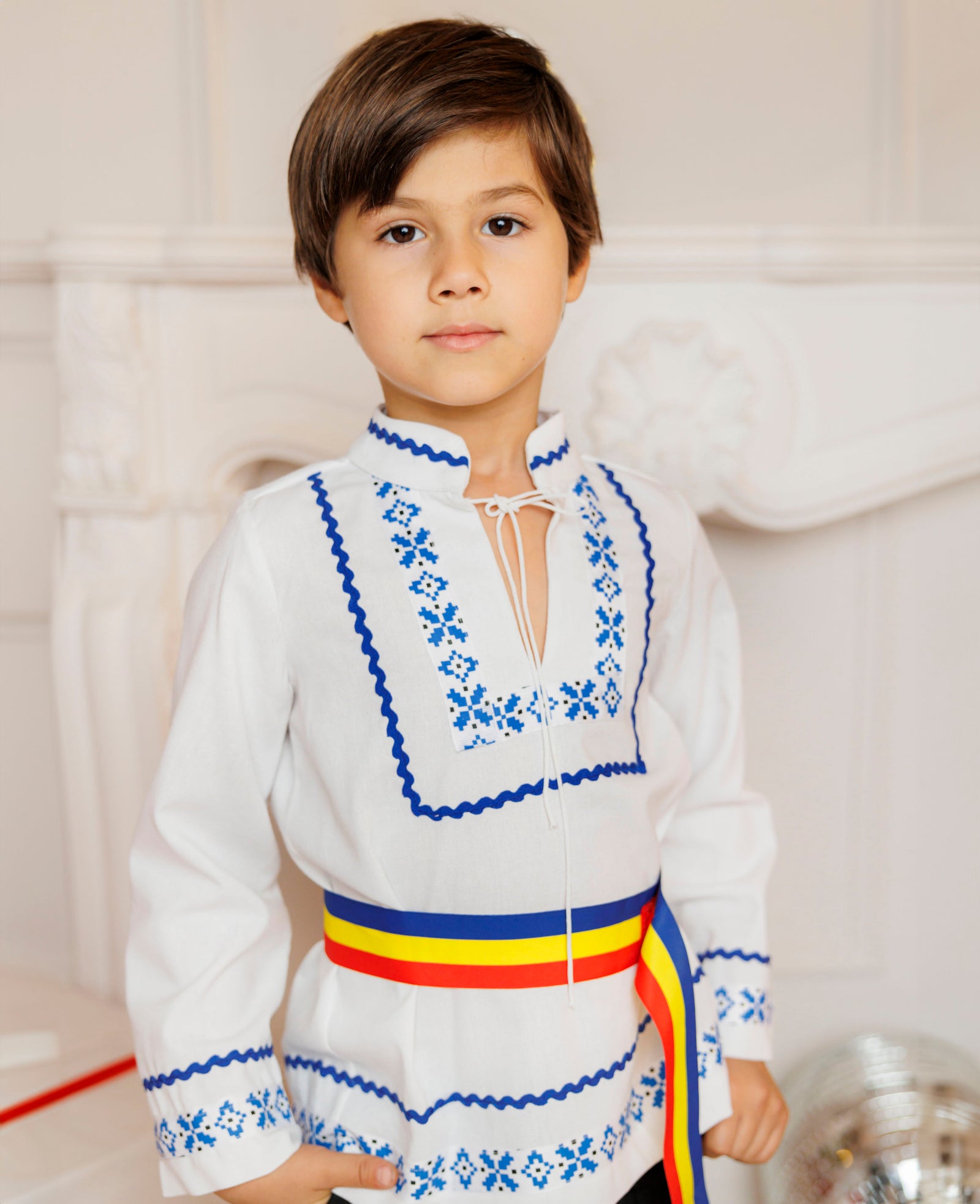 Traditional costume Boy, Romanian