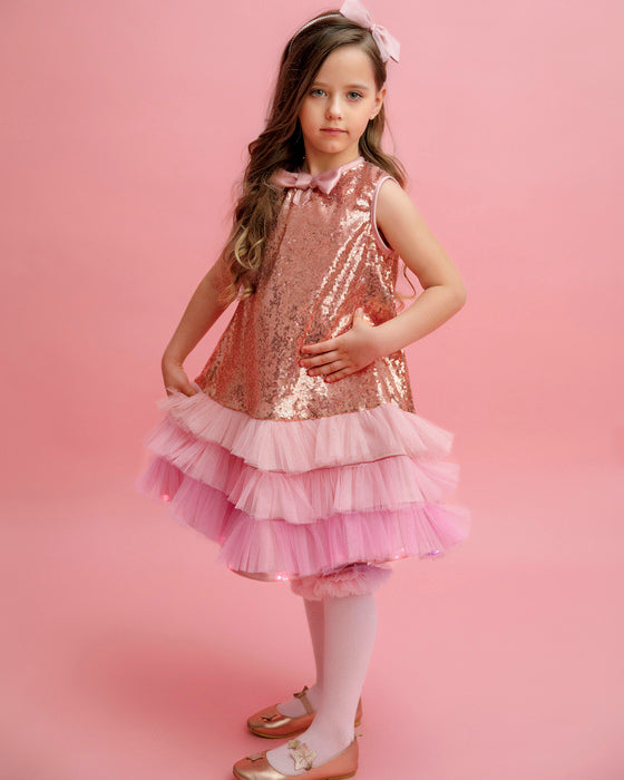 Dress with Lights, Elegant with Sequins