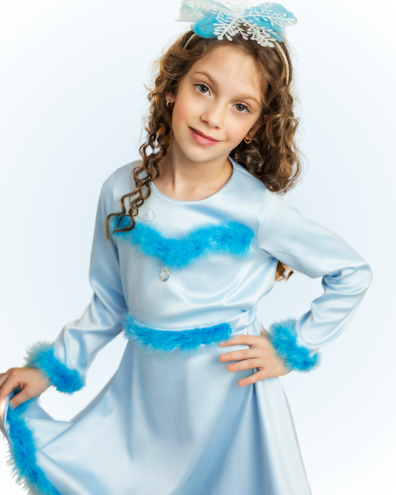 Little Dress with Lights, Blue