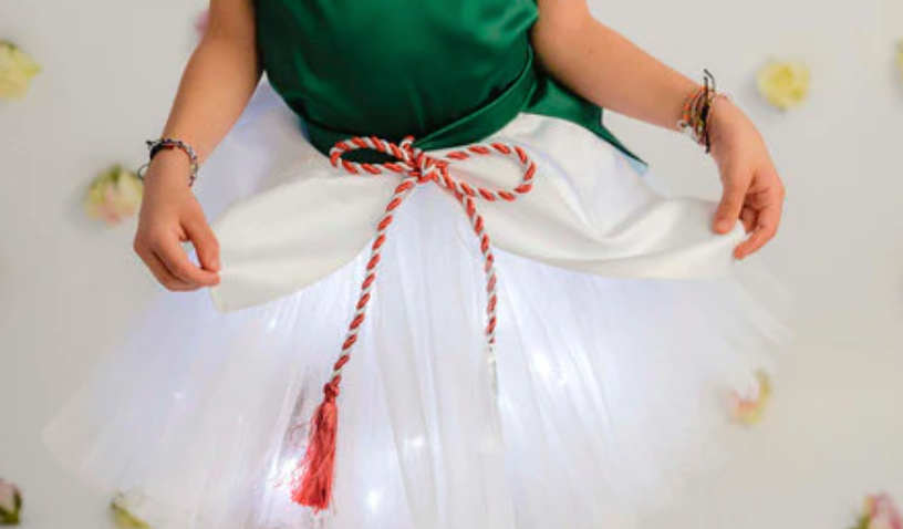 Flower Apron, Snowdrop, Celebration