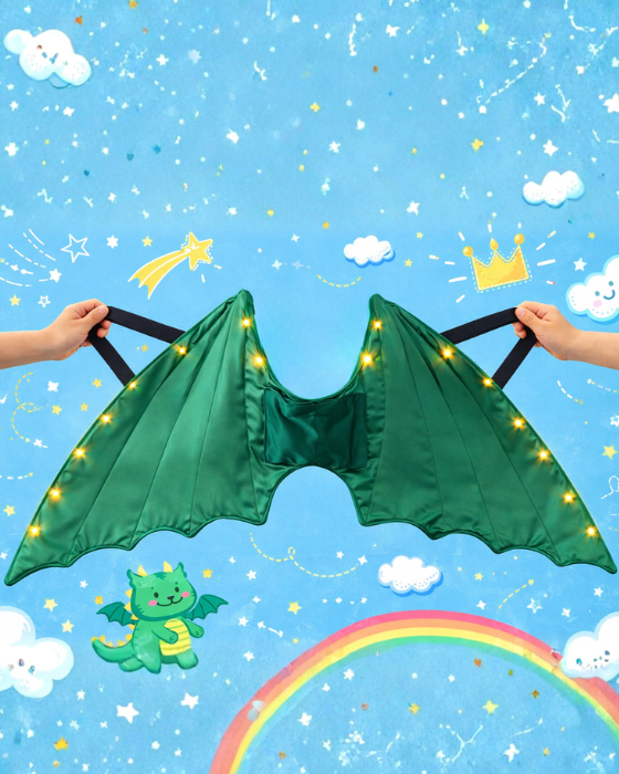 Dragon / Dinosaur Wings with Lights for Kids
