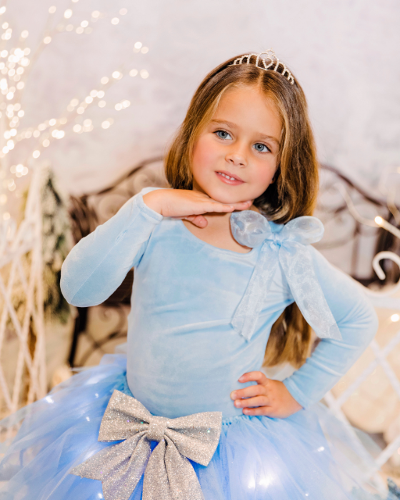 Blue Outfit, Skirt+Blouse+Tiara