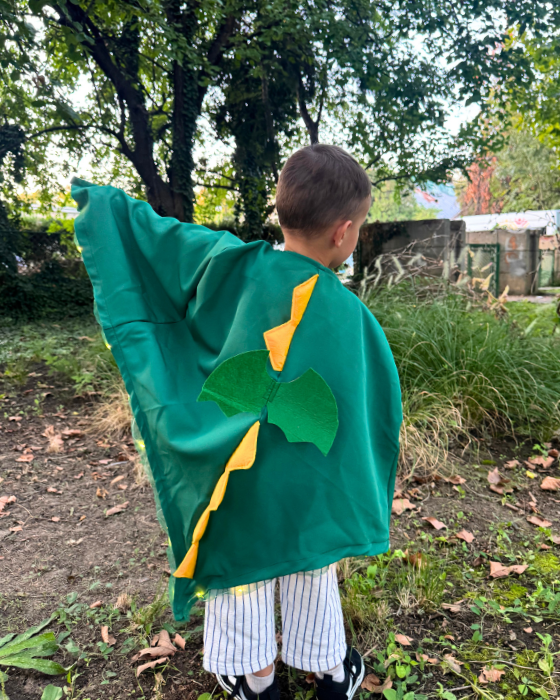 Dragon, Dinosaur Cape with Lights for Kids