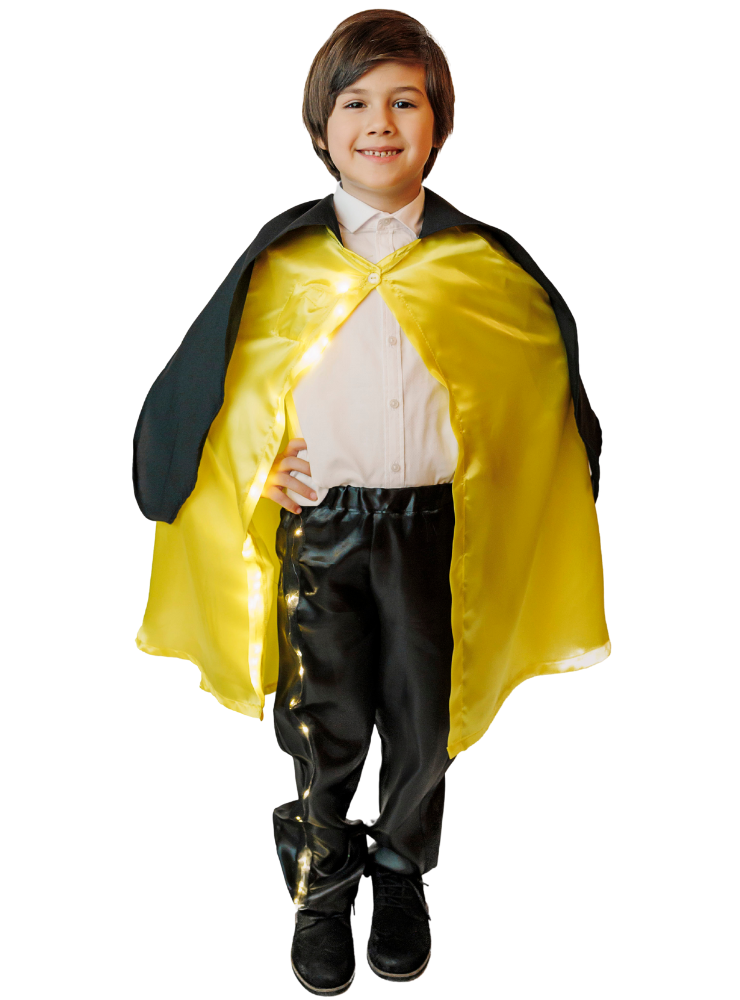 Cape with Lights, Crickets / Fireflies / Bumblebees, for Celebration