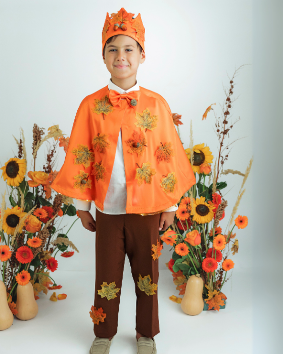 Complete Autumn King Costume, 4 pieces