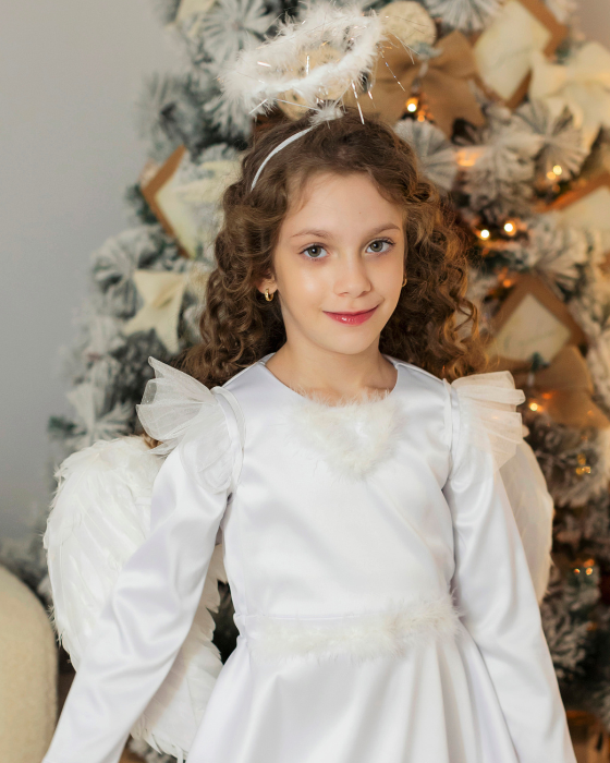 Angel Set, Wings + Angel Aura for Children, Celebration