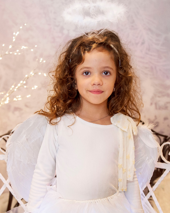 Angel Set, Wings + Angel Aura for Children, Celebration