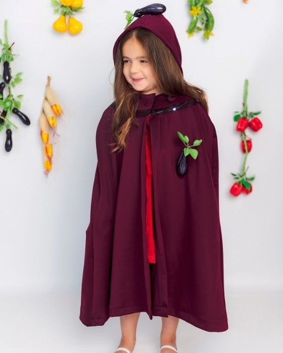 Eggplant Costume with Lights, Universal, for Autumn Vegetable Show