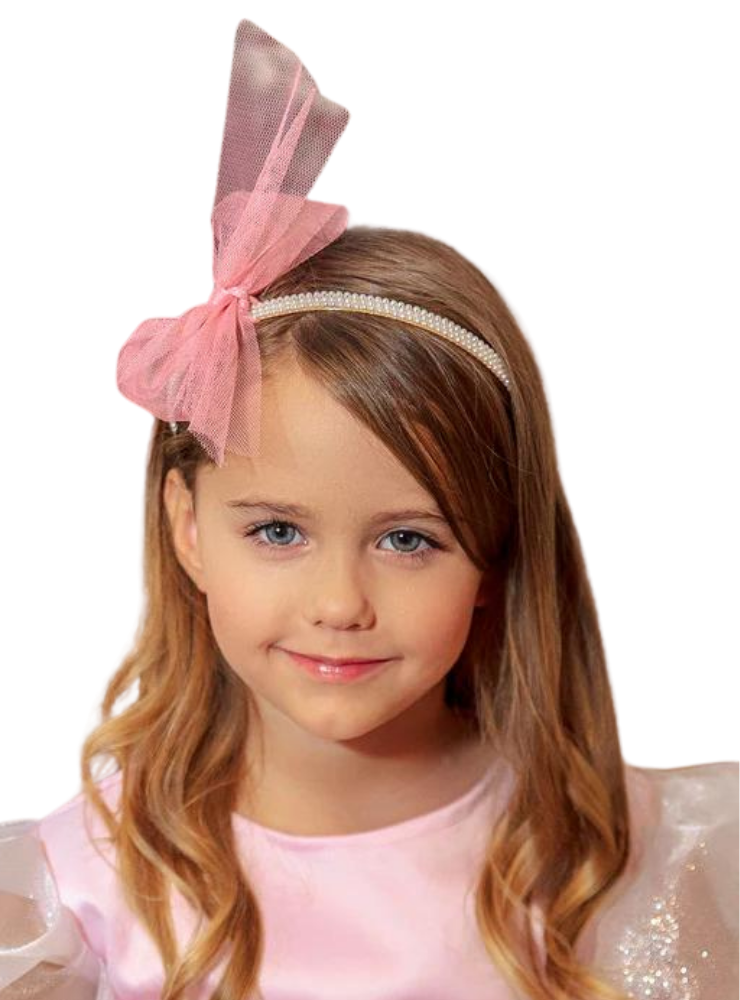 Pink Tulle Headband