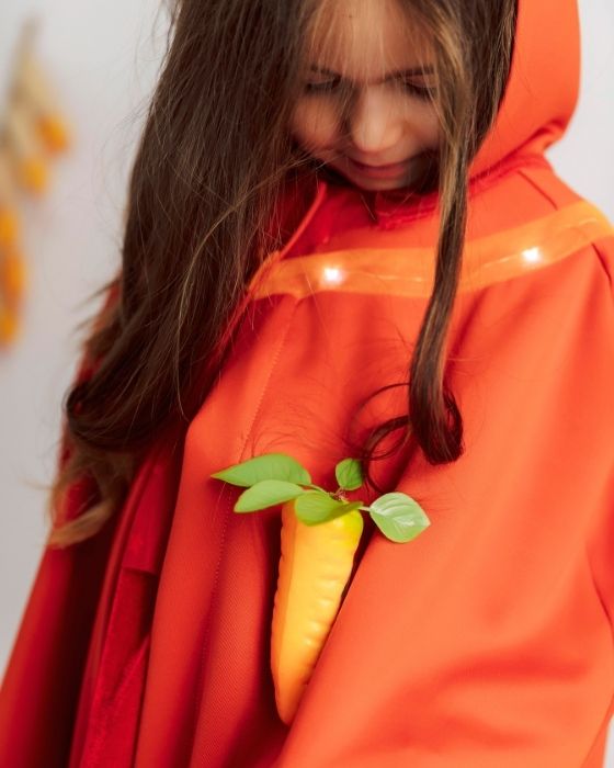 Carrot Costume (Autumn Vegetable) with Lights, Universal