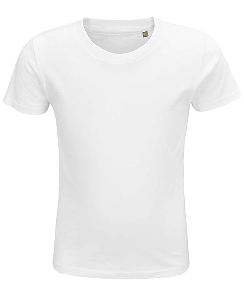 White Cotton T-Shirt, Kindergarten 