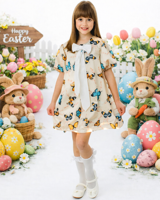 School / Kindergarten Butterfly Dress 