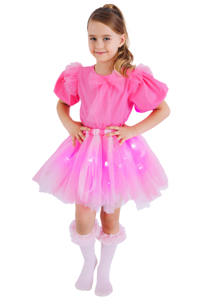 Light-Up Outfit, Cotton Candy Pink, 2-Piece