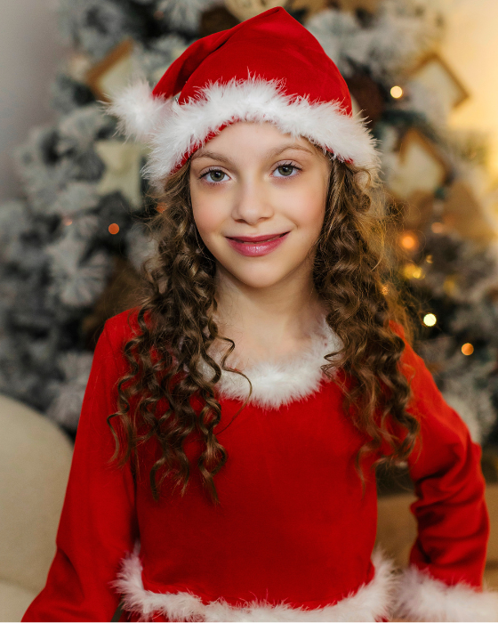 Dress with Lights, Red, 2-3 years