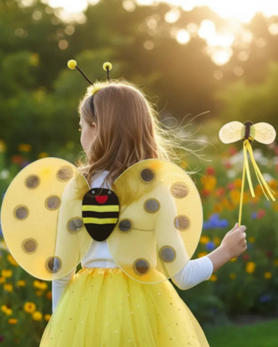 Magic Bee Wings Set, 3 Pieces