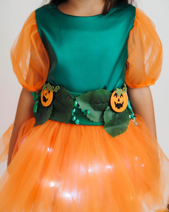 Pumpkin Fairy Fall Fairy Light Skirt, Fall Festival