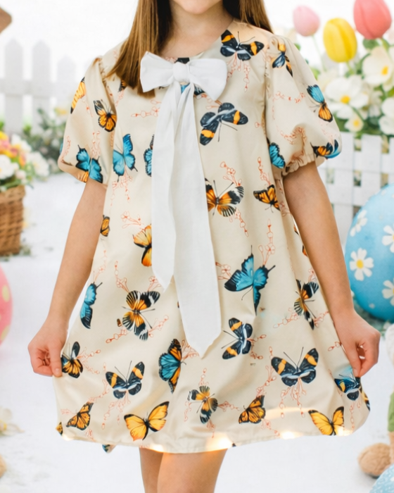 School / Kindergarten Butterfly Dress 