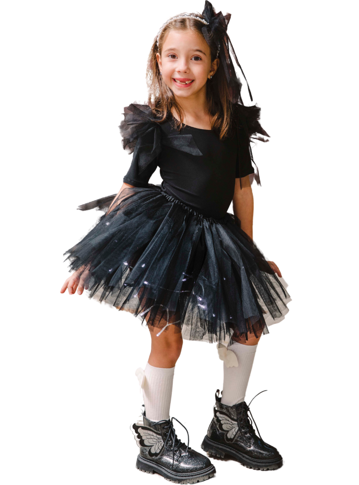 Black Skirt with Lights
