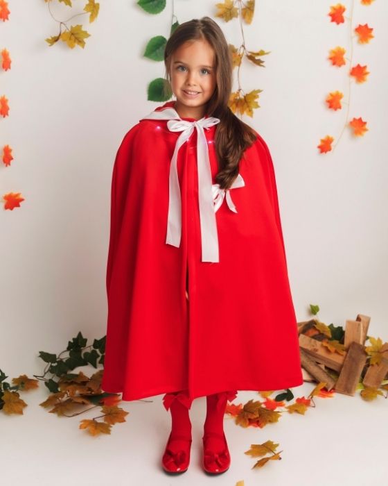 Little Red Riding Hood Costume, with Lights, 2 Pieces