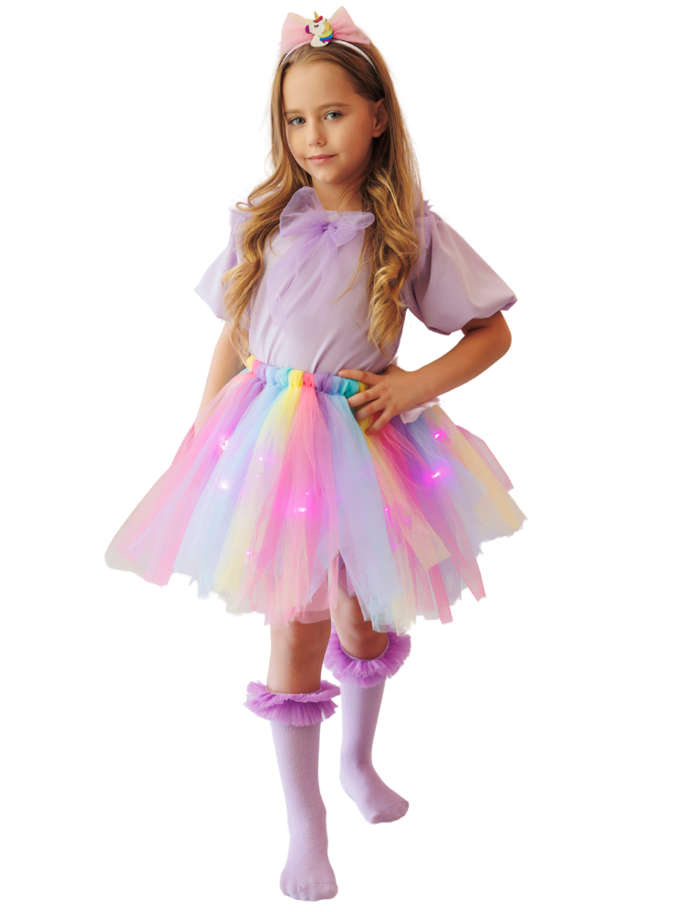 Fustița cu Luminițe, Curcubeu Pastelat