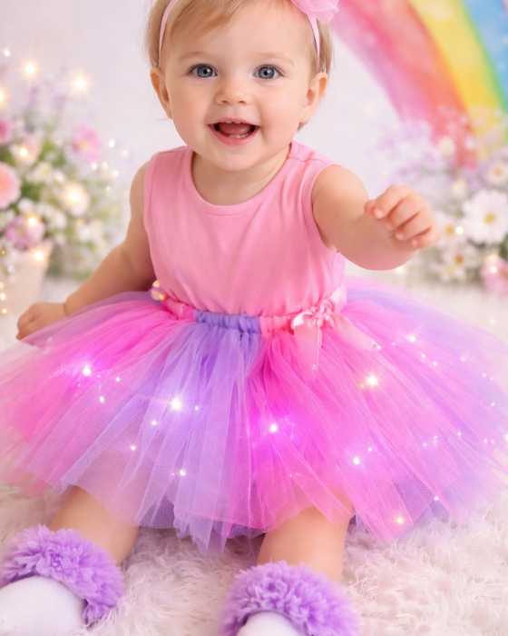 Sparkle Skirt, Unicorn Soft Tulle Base