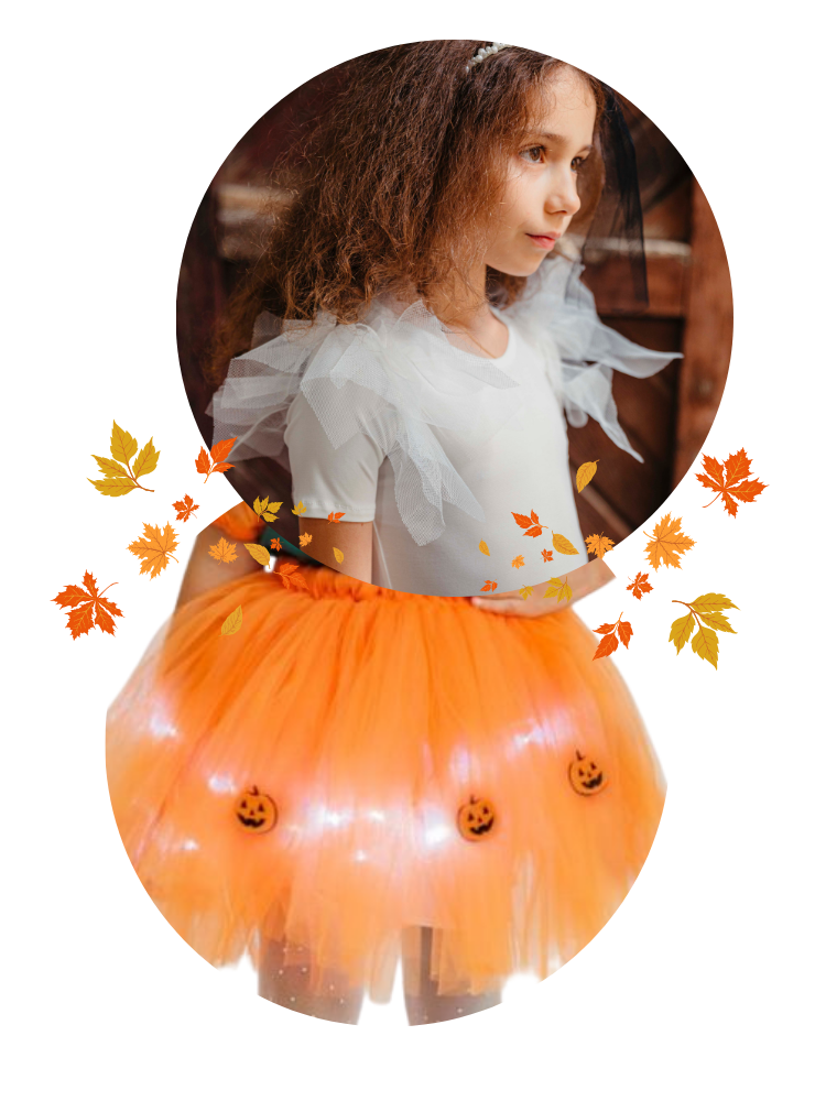 Pastel Pumpkin Costume, Fall Fairy 